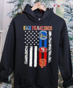 American flag San Francisco all sports team hoodie, sweater, longsleeve, shirt v-neck, t-shirt