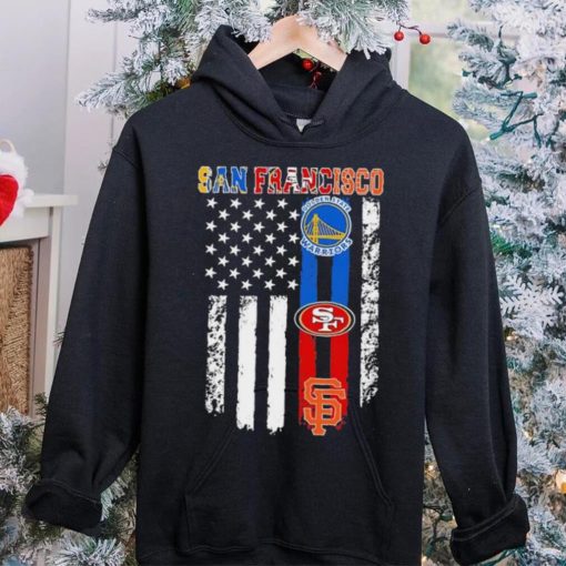 American flag San Francisco all sports team hoodie, sweater, longsleeve, shirt v-neck, t-shirt