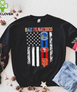 American flag San Francisco all sports team hoodie, sweater, longsleeve, shirt v-neck, t-shirt