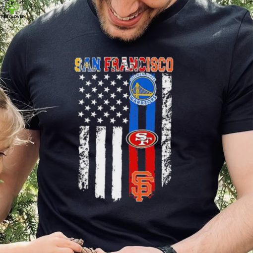 American flag San Francisco all sports team hoodie, sweater, longsleeve, shirt v-neck, t-shirt