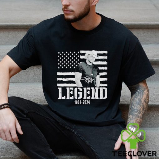 American flag Toby Keith Legend 1961 2024 signature shirt