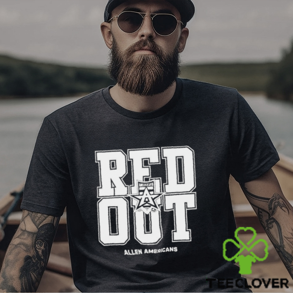 Americans Professional Hockey red out shirt Americans Professional Hockey red out shirt