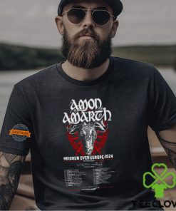 Amon Amarth Heidrun Over Europe 2024 Shirt