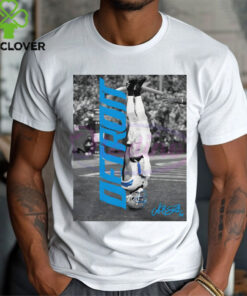 Amon Ra St Brown Headstand Celebration Detroit Football Shirt