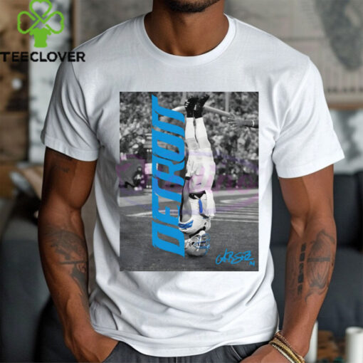 Amon Ra St Brown Headstand Celebration Detroit Football Shirt