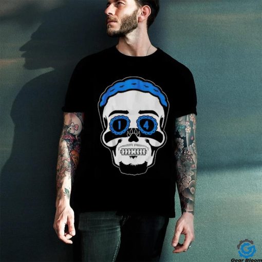 Amon Ra St Brown sugar skull shirt