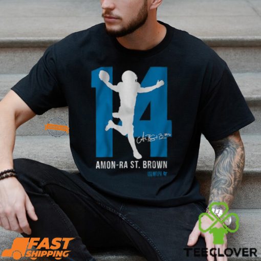 Amon Ra St. Brown Action Number Silo Shirt