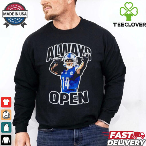 Amon Ra St. Brown Always Open Detroit Lions shirt