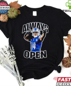 Amon Ra St. Brown Always Open Detroit Lions shirt