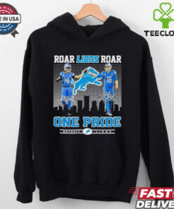 Amon Ra St. Brown And Jared Goff Roar Lions Roar One Pride Shirt