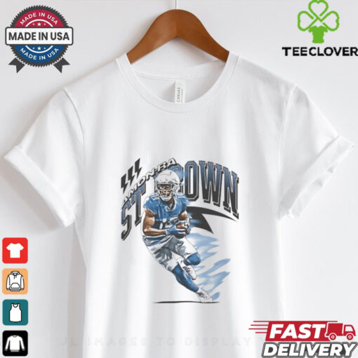 Amon Ra St. Brown Detroit Lions NFL football retro vintage shirt