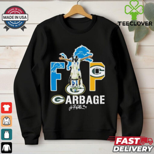 Amon Ra St. Brown FTP Garbage Green Bay Packers Shirt