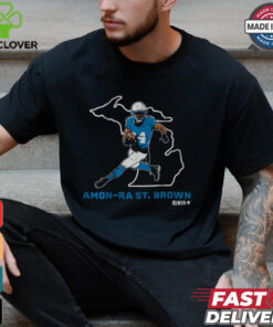 Amon Ra St. Brown State Star Shirt