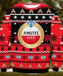 Amstel Beer Ugly Christmas Sweater