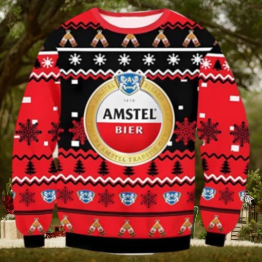 Amstel Beer Ugly Christmas Sweater