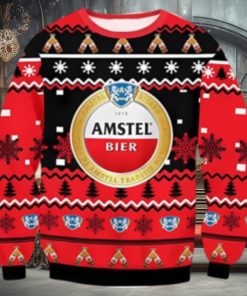 Amstel Beer Ugly Christmas Sweater