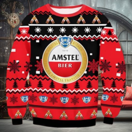 Amstel Beer Ugly Christmas Sweater