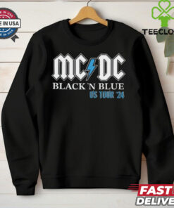 Amy Andrews Fox 2 Wearing Mcdc Black _N Blue Us Tour 24 Shirt