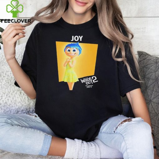 Amy Poehler Voices Joy In Inside Out 2 Disney And Pixar Official Poster Shirt