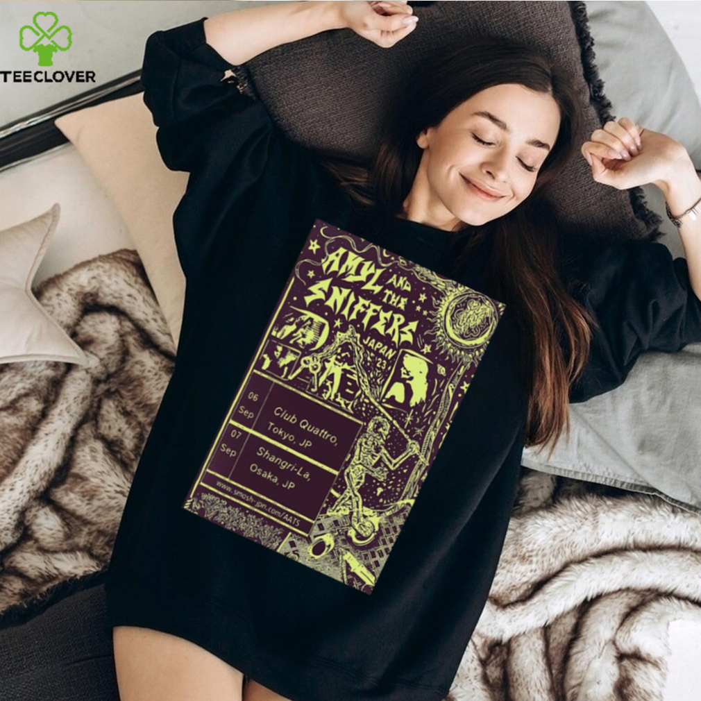 Amyl and the sniffers 2023 Japan tour poster shirt Amyl and the sniffers 2023 Japan tour poster shirt