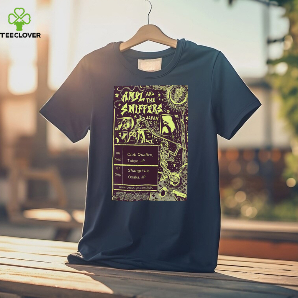 Amyl and the sniffers 2023 Japan tour poster shirt Amyl and the sniffers 2023 Japan tour poster shirt