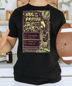 Amyl and the sniffers 2023 Japan tour poster shirt 3 Amyl and the sniffers 2023 Japan tour poster shirt