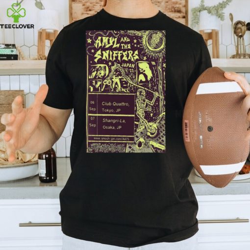 Amyl and the sniffers 2023 Japan tour poster shirt