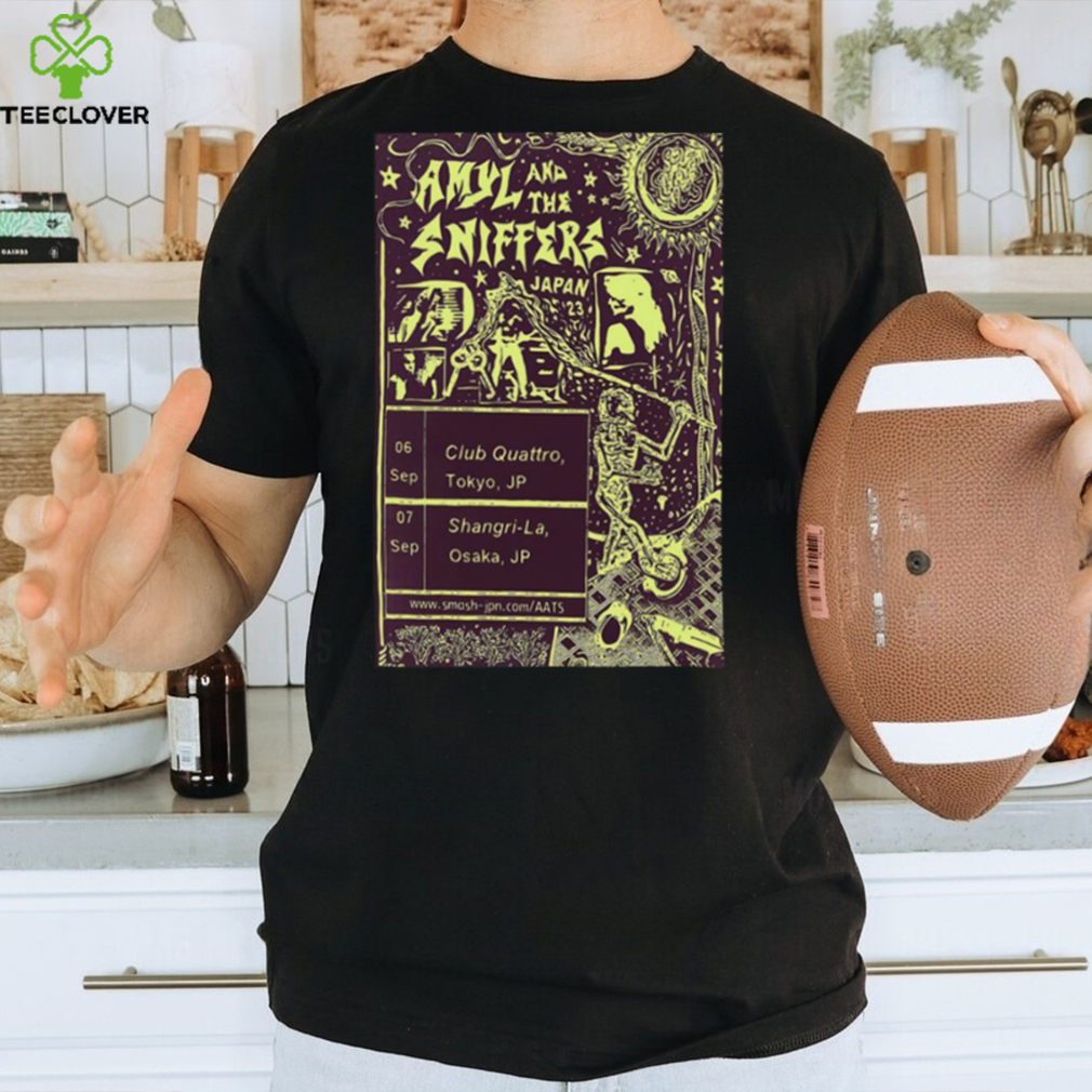 Amyl and the sniffers 2023 Japan tour poster shirt Amyl and the sniffers 2023 Japan tour poster shirt