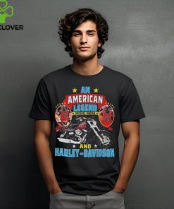 An American Legends Michael Jordan And Harley Davidson Signature Shirt