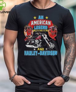 An American Legends Michael Jordan And Harley Davidson Signature Shirt