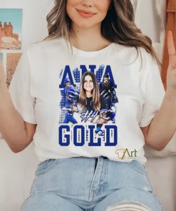 Ana Gold Duke Blue Devils softball graphic shirt