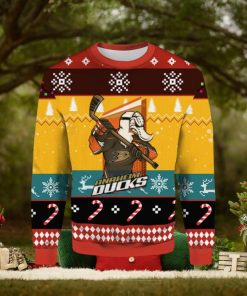 Anaheim Ducks Bardown Reverse Ugly Christmas Sweater