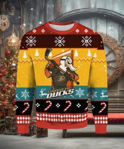Anaheim Ducks Bardown Reverse Ugly Christmas Sweater