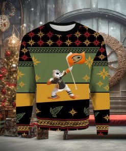 Anaheim Ducks Cartoon Funny Christmas Ugly Sweater