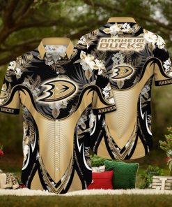 Anaheim Ducks NHL Flower Hawaiian Shirt Best Gift For Men And Women Fans