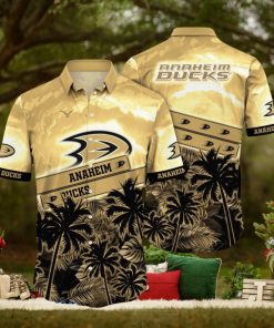 Anaheim Ducks NHL Flower Hawaiian Shirt Ideal Gift For Real Fans