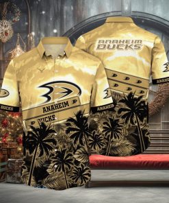 Anaheim Ducks NHL Flower Hawaiian Shirt Ideal Gift For Real Fans