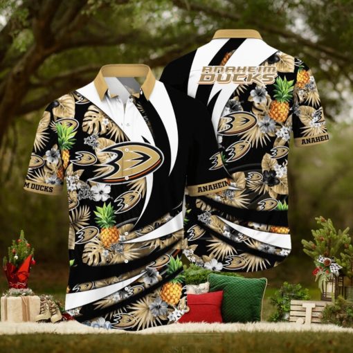 Anaheim Ducks NHL Flower Hawaiian Shirt Special Gift For Fans