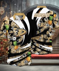 Anaheim Ducks NHL Flower Hawaiian Shirt Special Gift For Fans