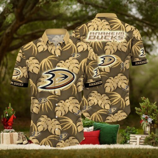 Anaheim Ducks NHL Flower Hawaiian Shirt Special Gift For Real Fans