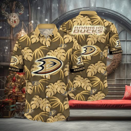 Anaheim Ducks NHL Flower Hawaiian Shirt Special Gift For Real Fans