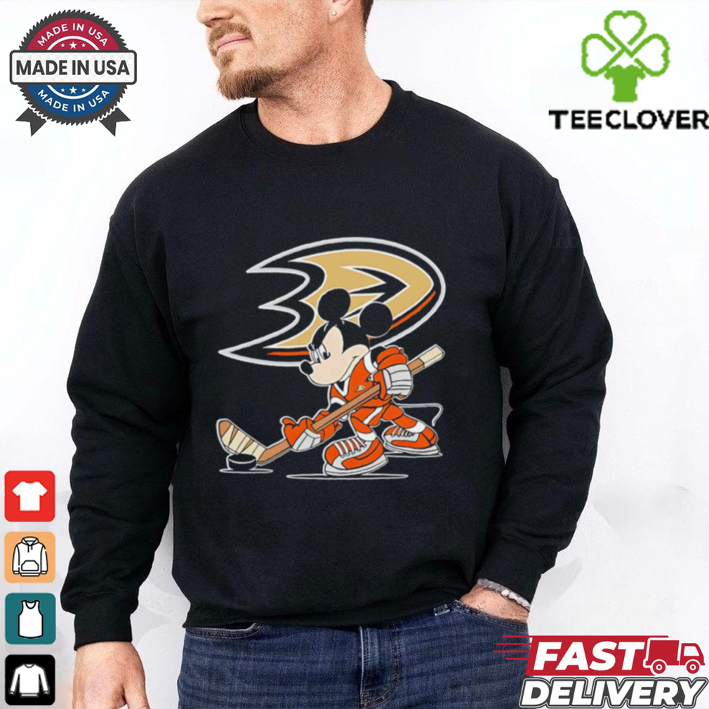 Anaheim Ducks NHL Mickey Mouse Player shirt Anaheim Ducks NHL Mickey Mouse Player shirt