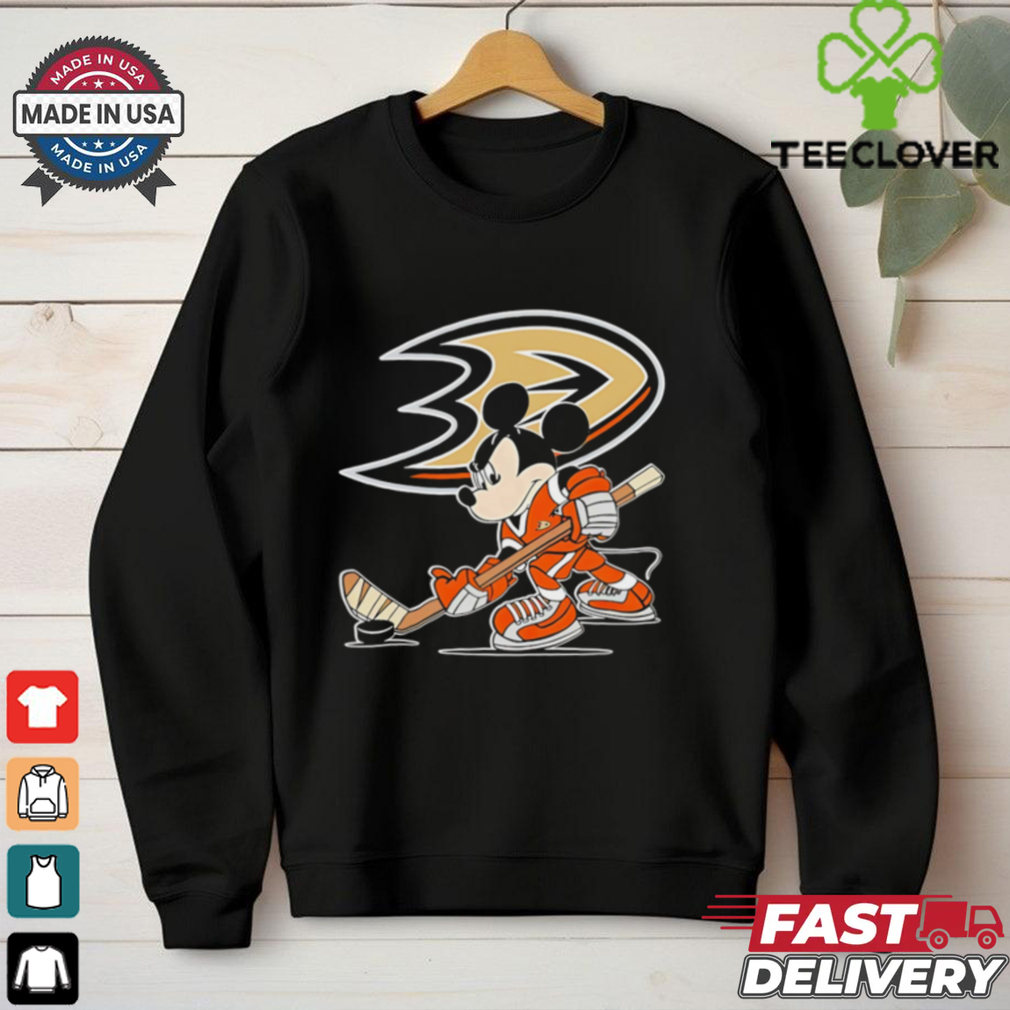 Anaheim Ducks NHL Mickey Mouse Player shirt Anaheim Ducks NHL Mickey Mouse Player shirt