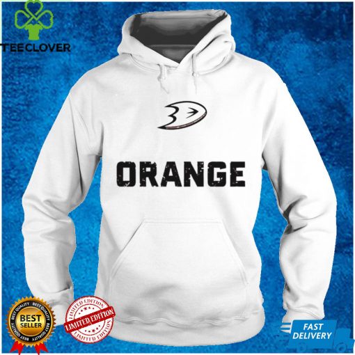 Anaheim Ducks Paint It Orange Shirt