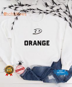 Anaheim Ducks Paint It Orange Shirt