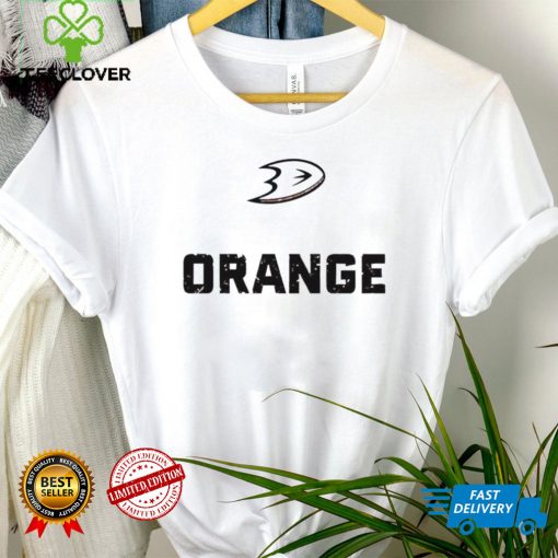 Anaheim Ducks Paint It Orange Shirt