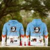 Buffalo Sabres 2024 Christmas Night With Peanuts Snoopy Hoodie T Shirt