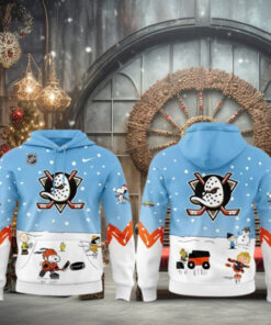 Anaheim Ducks Peanuts & Snoopy 2024 Limited Edition Hoodie