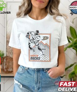 Anaheim Ducks Starter White Player Grid T Shirt 3 Anaheim Ducks Starter White Player Grid T Shirt