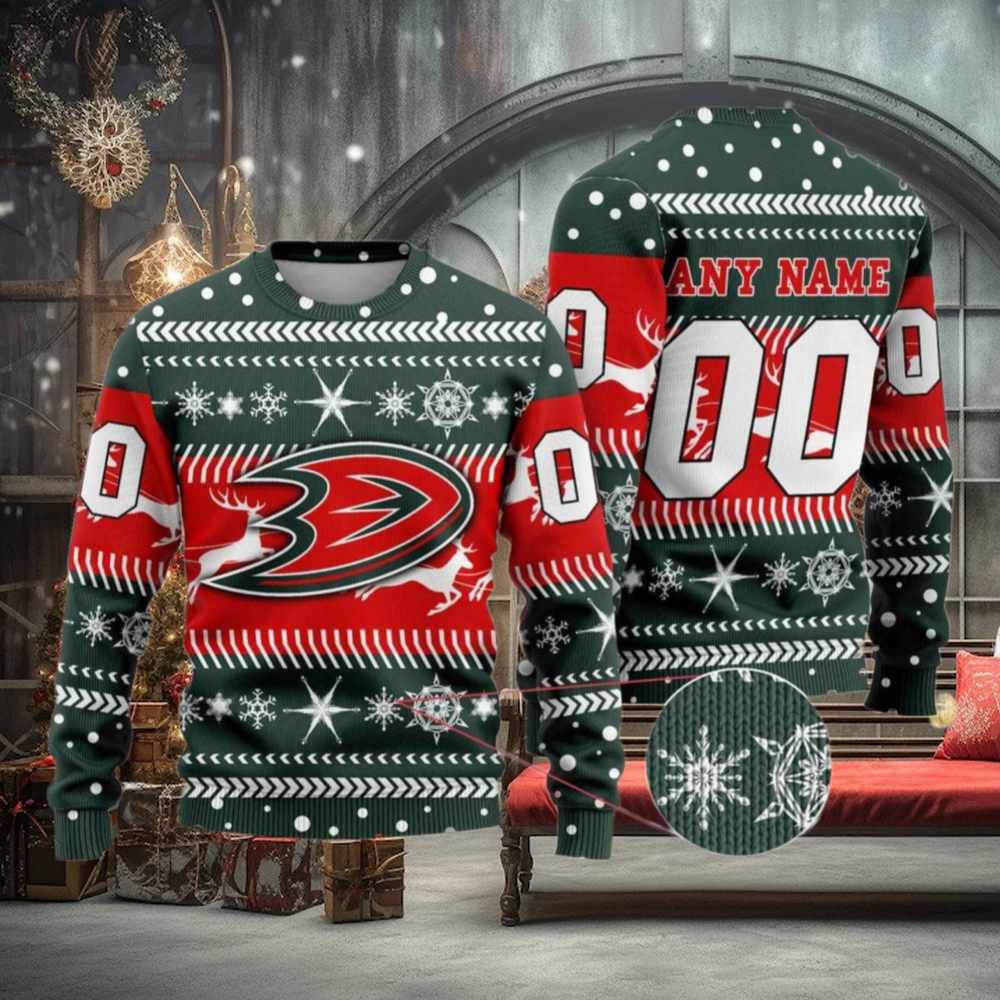 Anaheim Ducks Sweater Custom Ugly Sweater for Christmas Vacation Anaheim Ducks Sweater Custom Ugly Sweater for Christmas Vacation